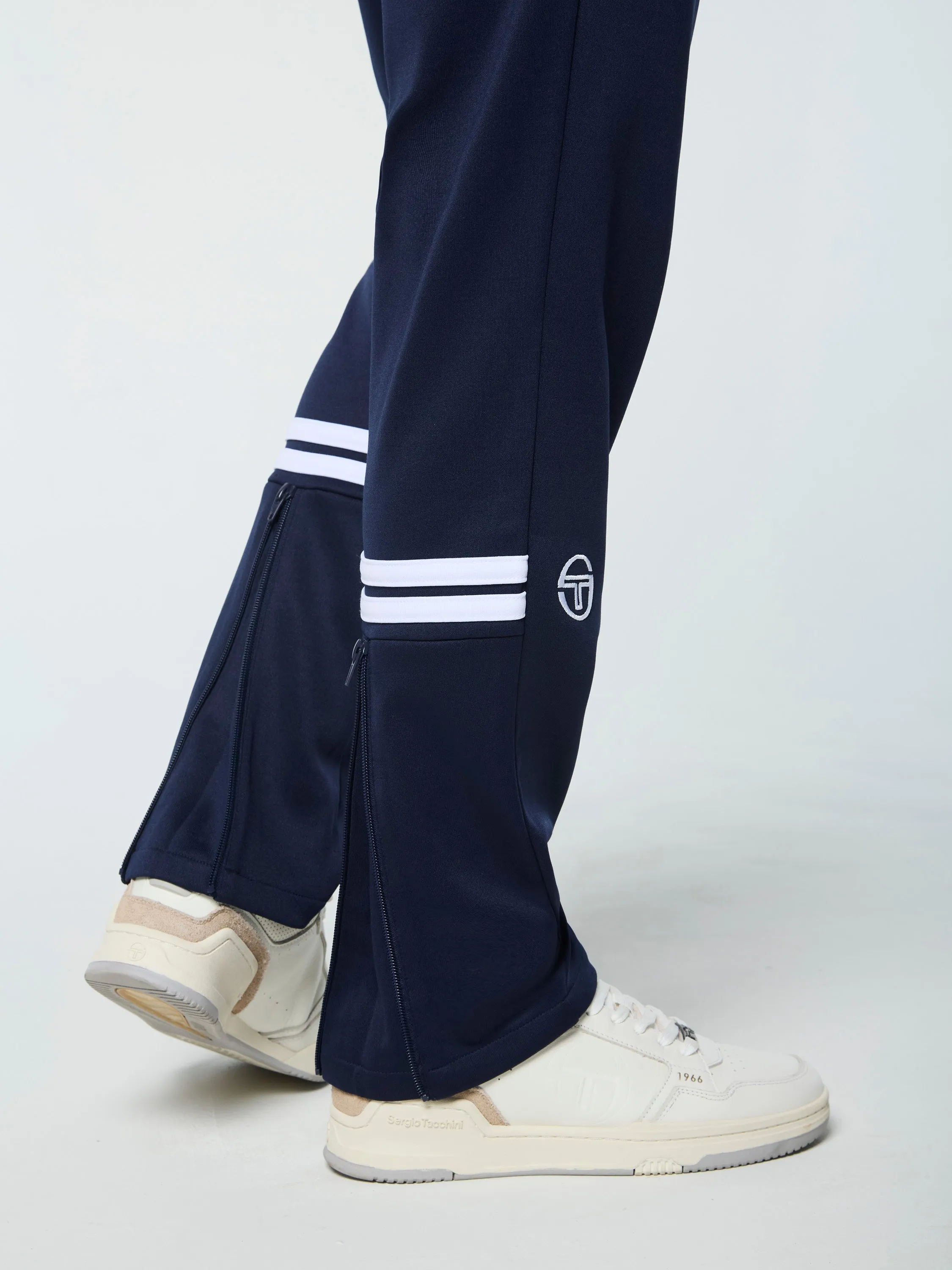 Orion Track Pant- Maritime Blue/ White