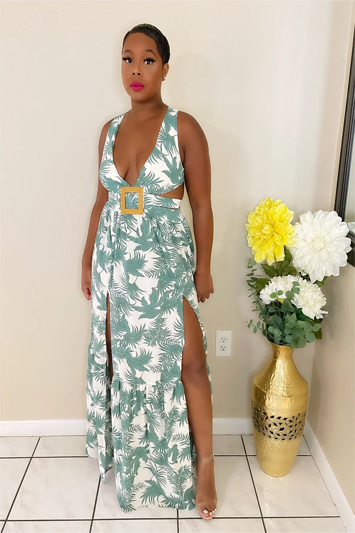 Palm Island Maxi Dress