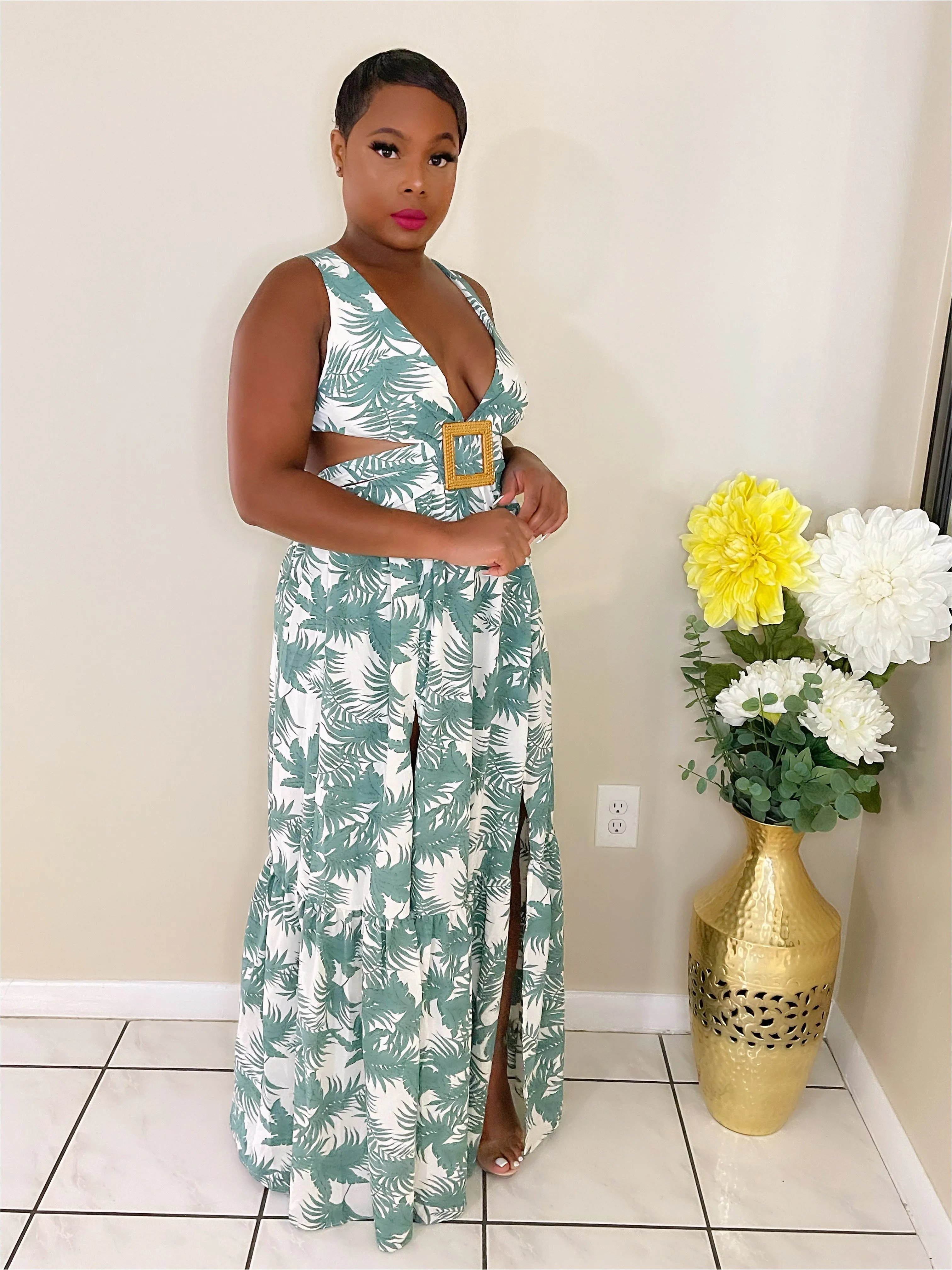 Palm Island Maxi Dress