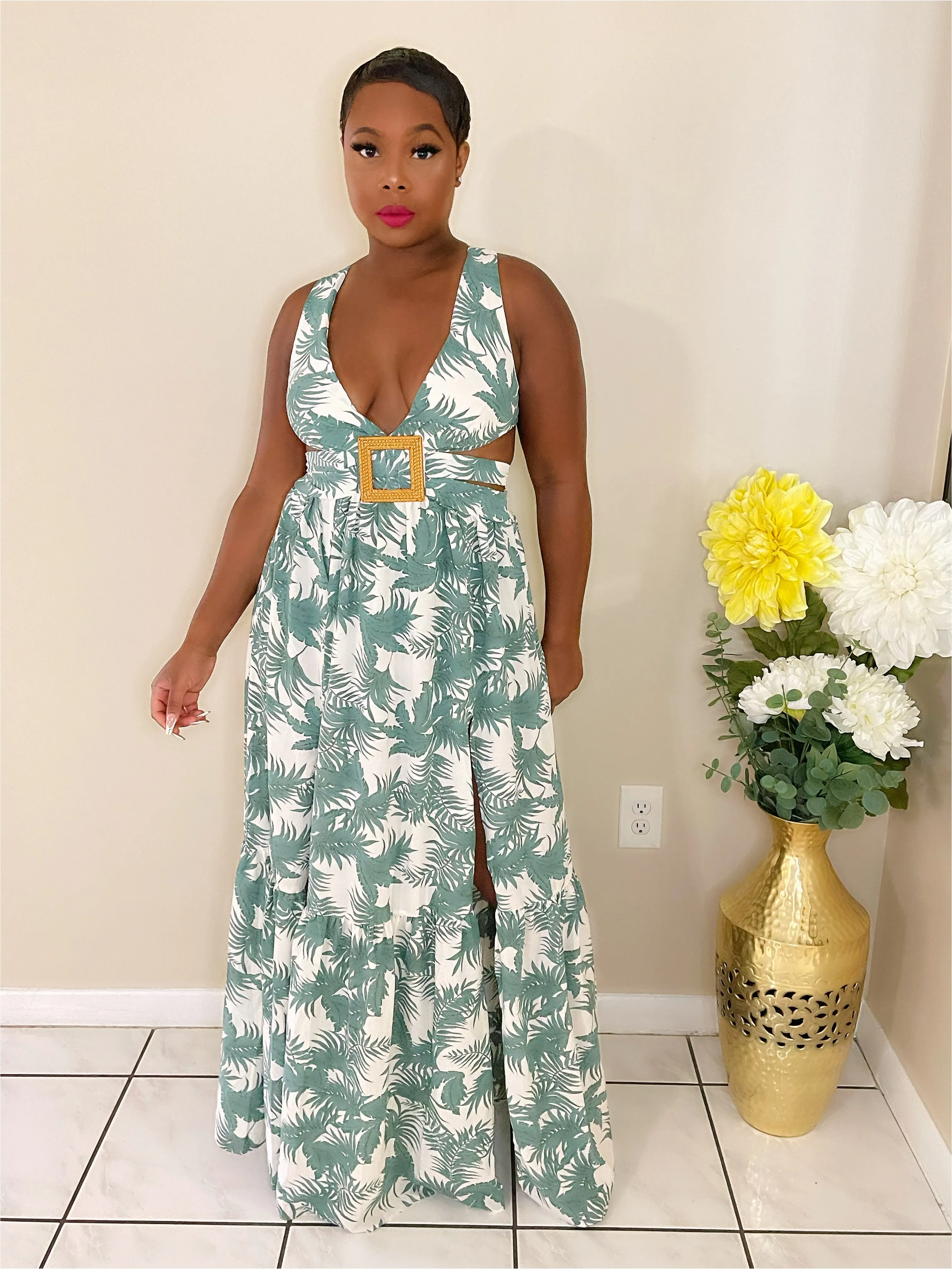 Palm Island Maxi Dress