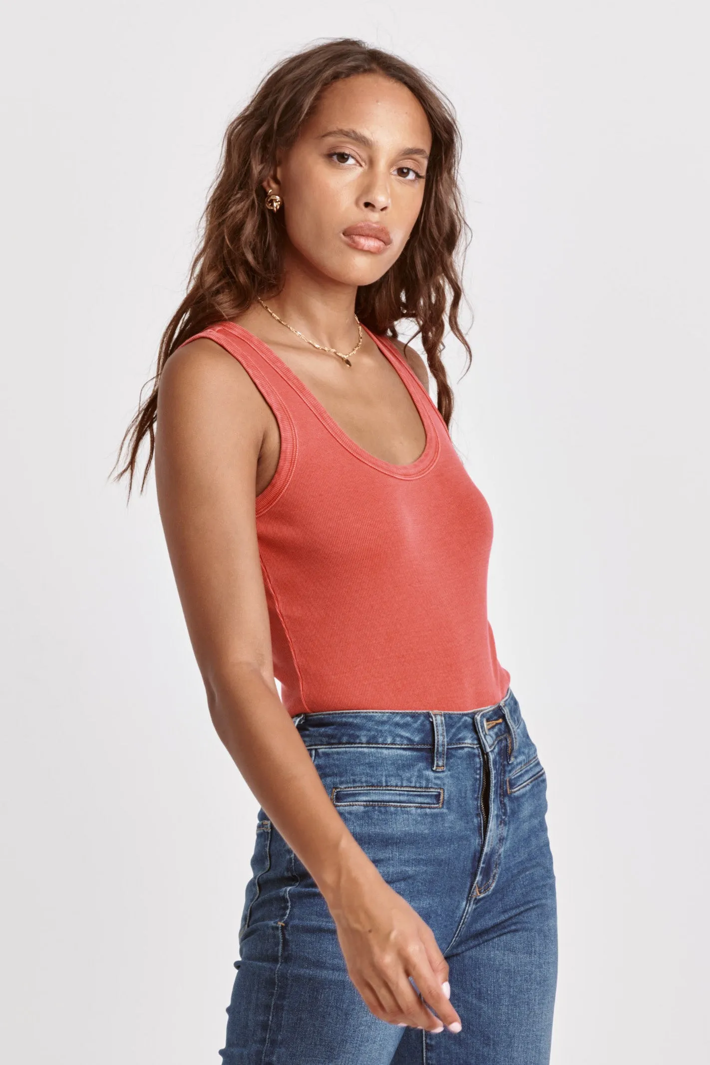 Paula Scoop Neck Tank