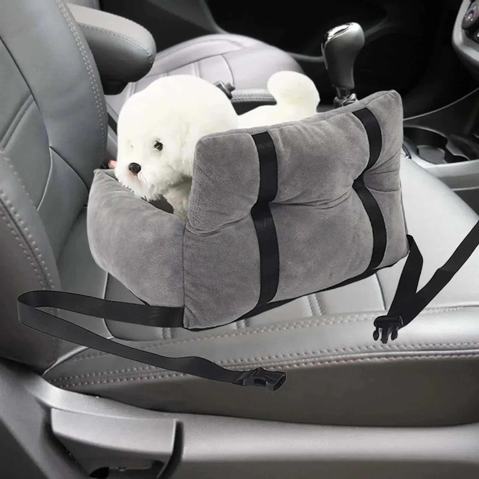 Pet Car Booster Seat Traveling Dog Cat Carrier