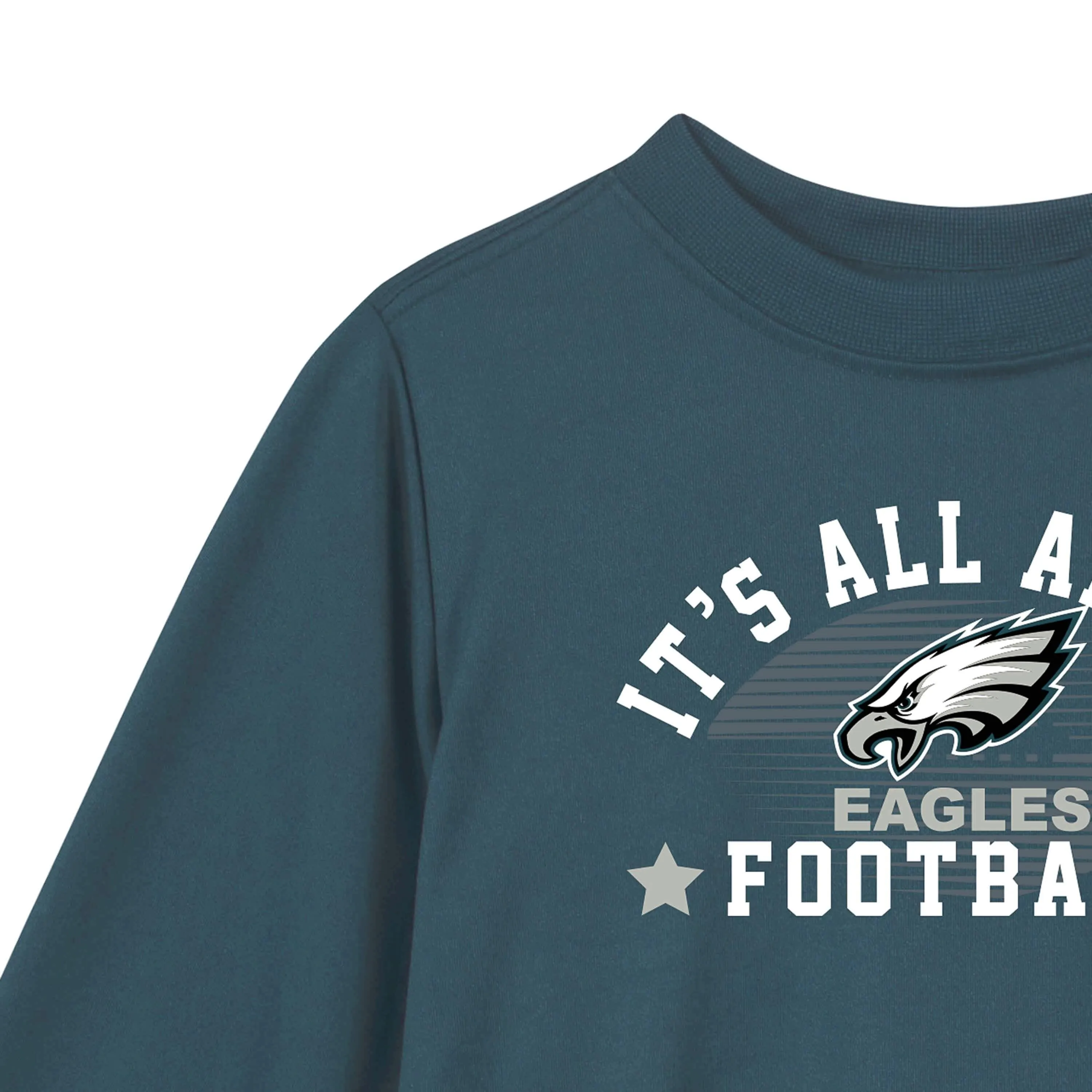 Philadelphia Eagles Baby & Toddler Boys Long Sleeve Tee Shirt