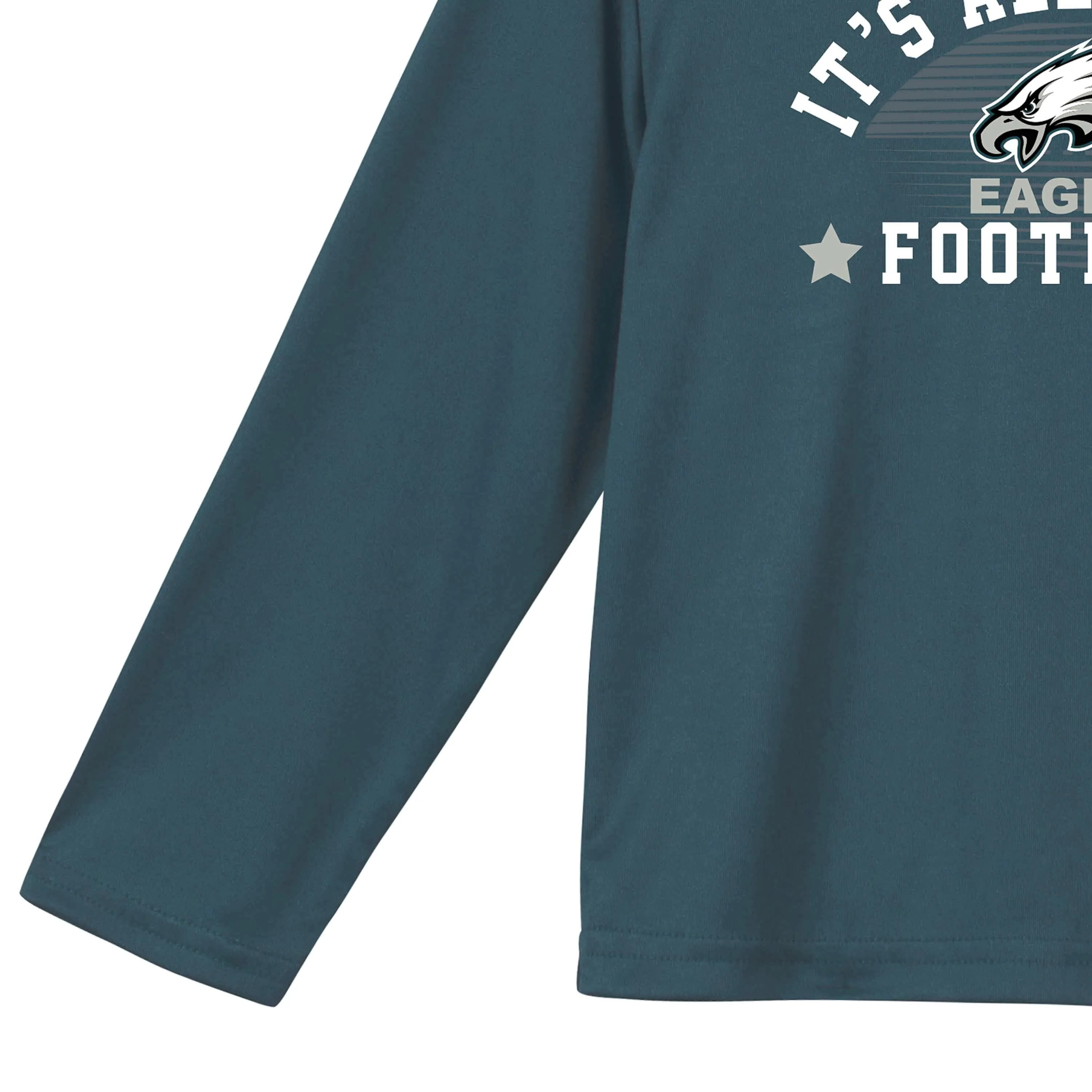 Philadelphia Eagles Baby & Toddler Boys Long Sleeve Tee Shirt