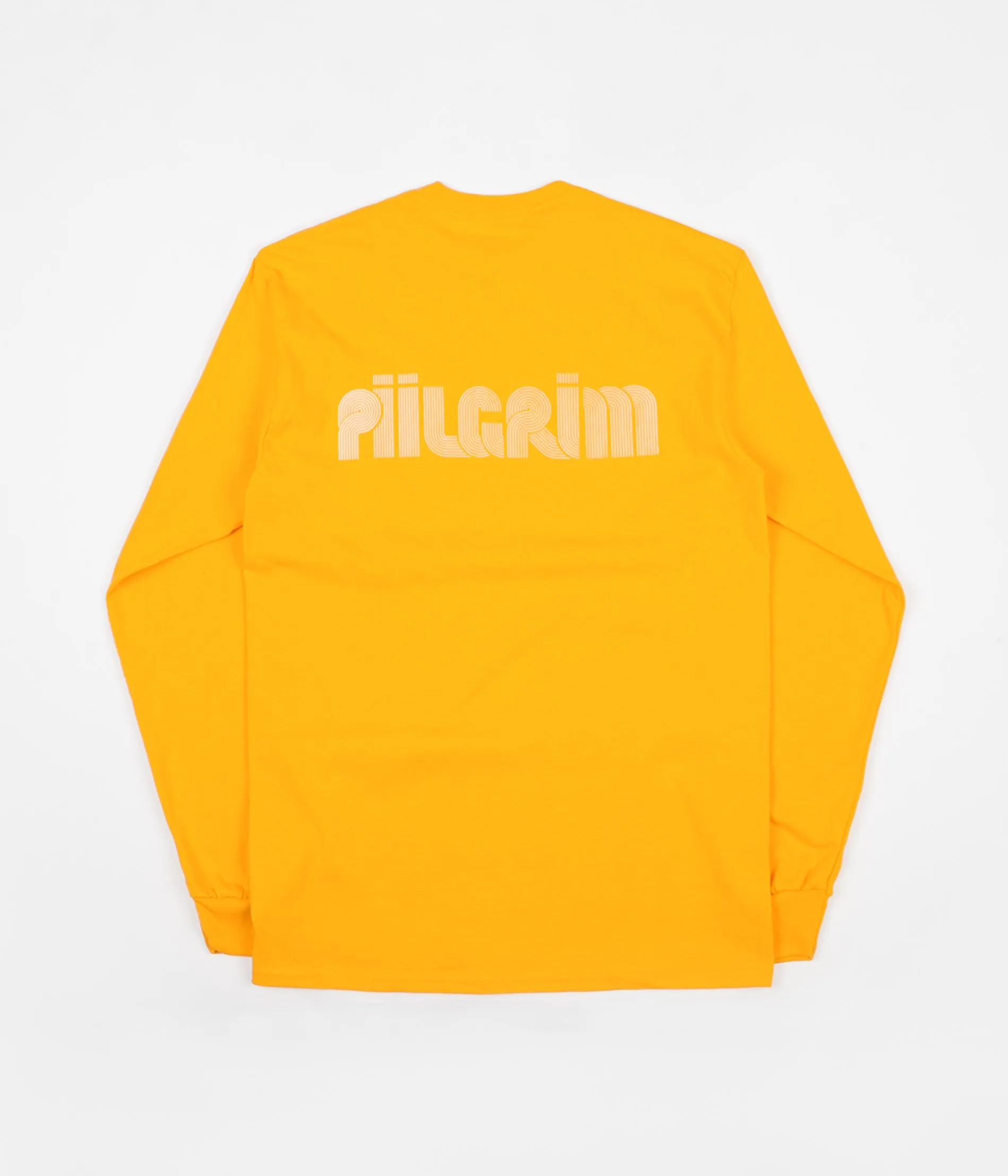 Piilgrim Structure Long Sleeve T-Shirt - Gold / Green