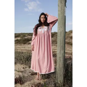 Pink Caftan Kaftan Noor Maxi Dress-moroccan kaftan