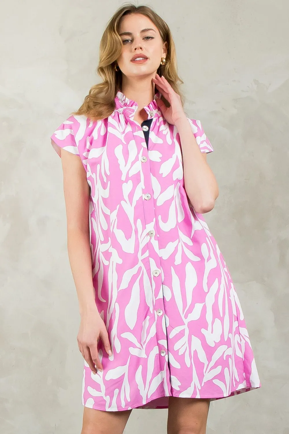 Pink Zebra Dress