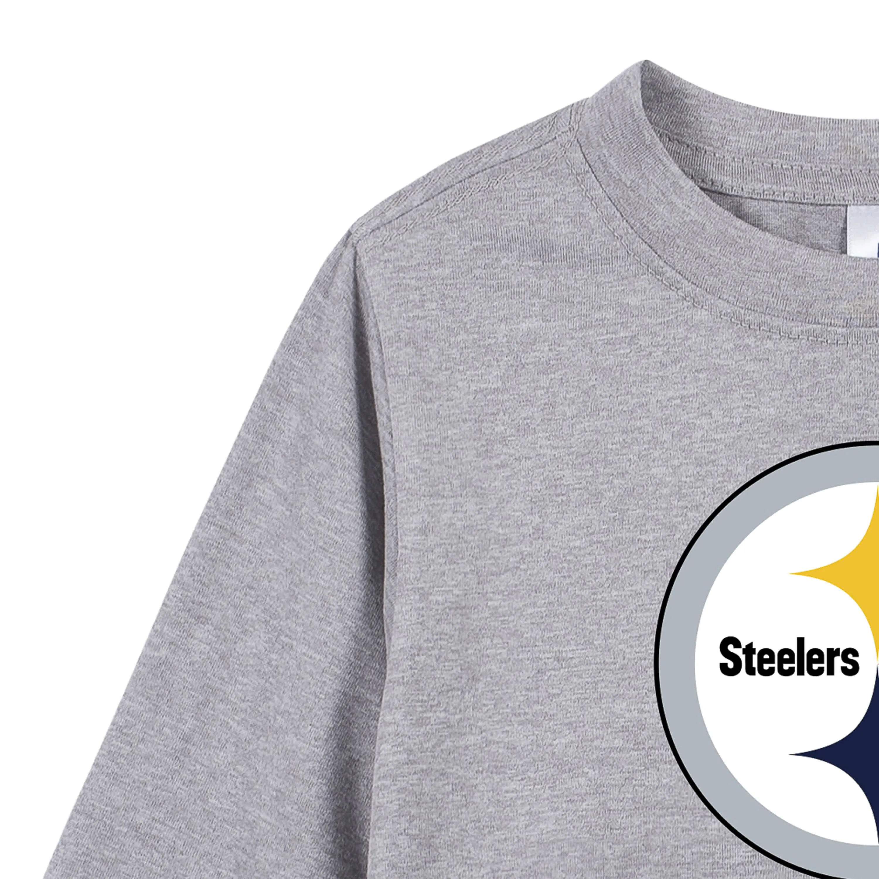 Pittsburgh Steelers Toddler Boys Long Sleeve Tee Shirt