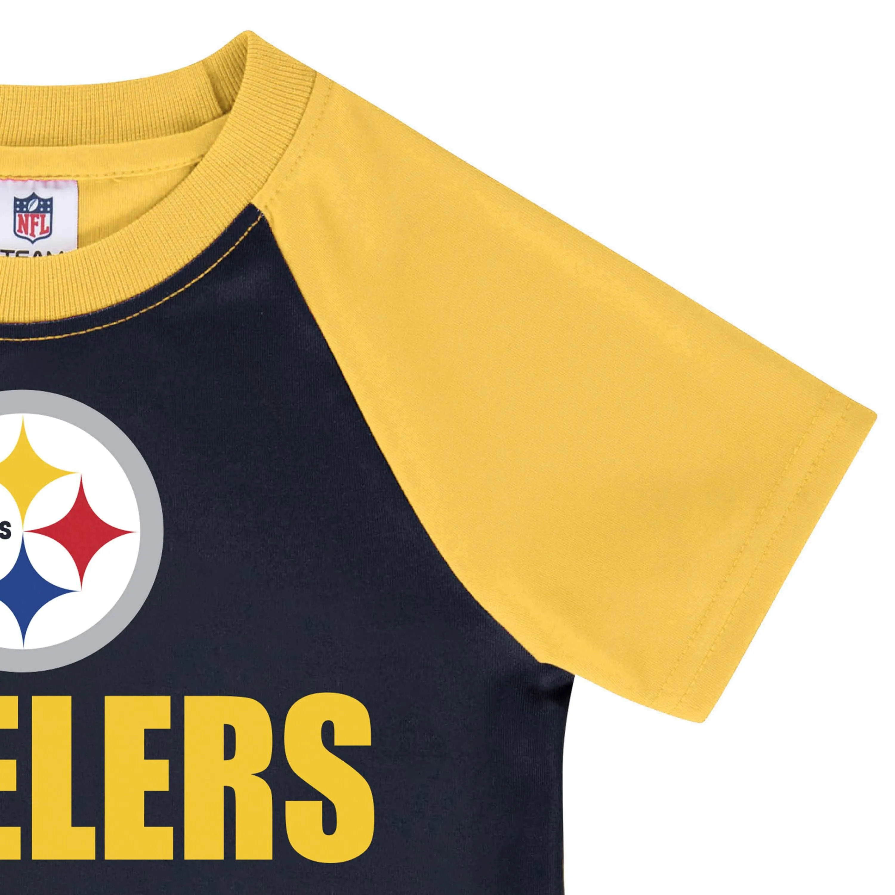 Pittsburgh Steelers Toddler Boys Short Sleeve Tee Shirt