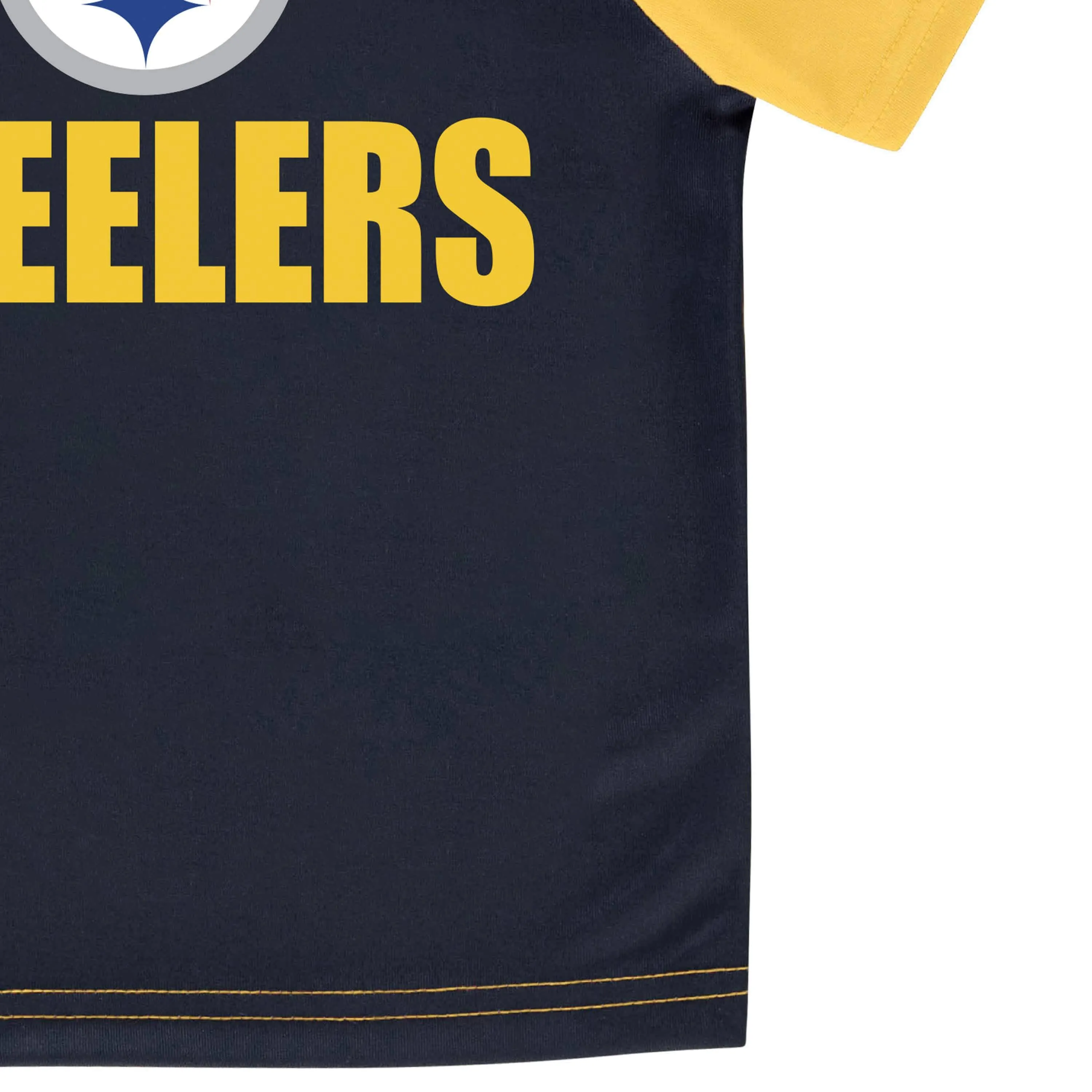 Pittsburgh Steelers Toddler Boys Short Sleeve Tee Shirt