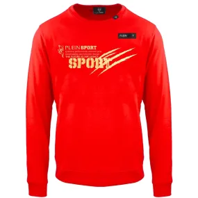 Plein Sport The Future Is Our Legacy Red Jumper