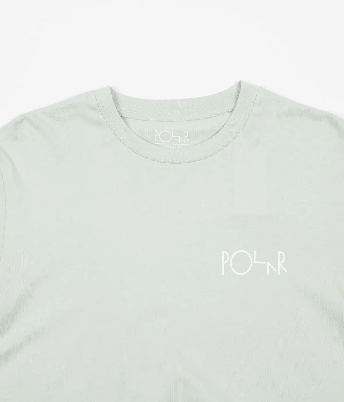 Polar Stroke Logo Long Sleeve T-Shirt - Sea Foam Green