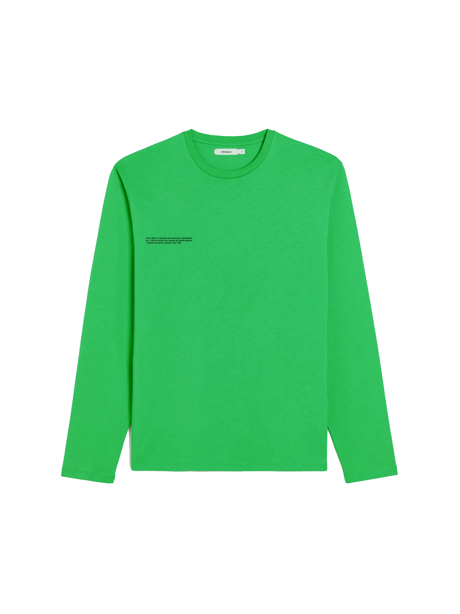 PPRMINT™ Organic Cotton Long Sleeve T-shirt Core—jade green