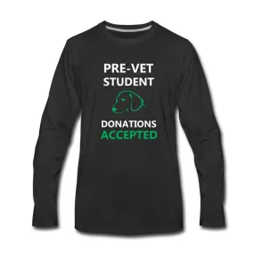 Pre- Vet Student Unisex Premium Long Sleeve T-Shirt