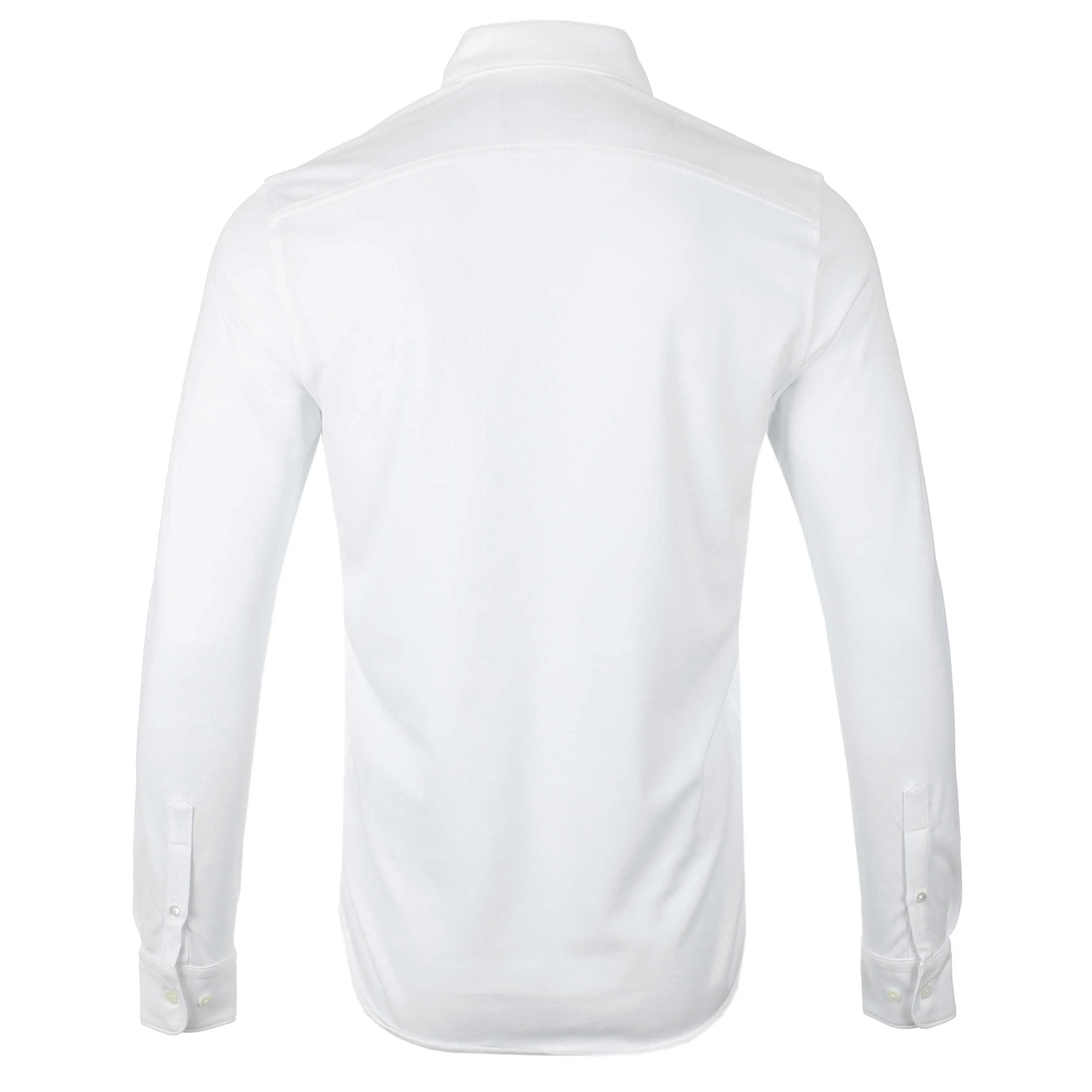 Psycho Bunny Astor Long Sleeve Sport Shirt in White