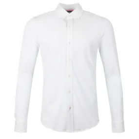 Psycho Bunny Astor Long Sleeve Sport Shirt in White