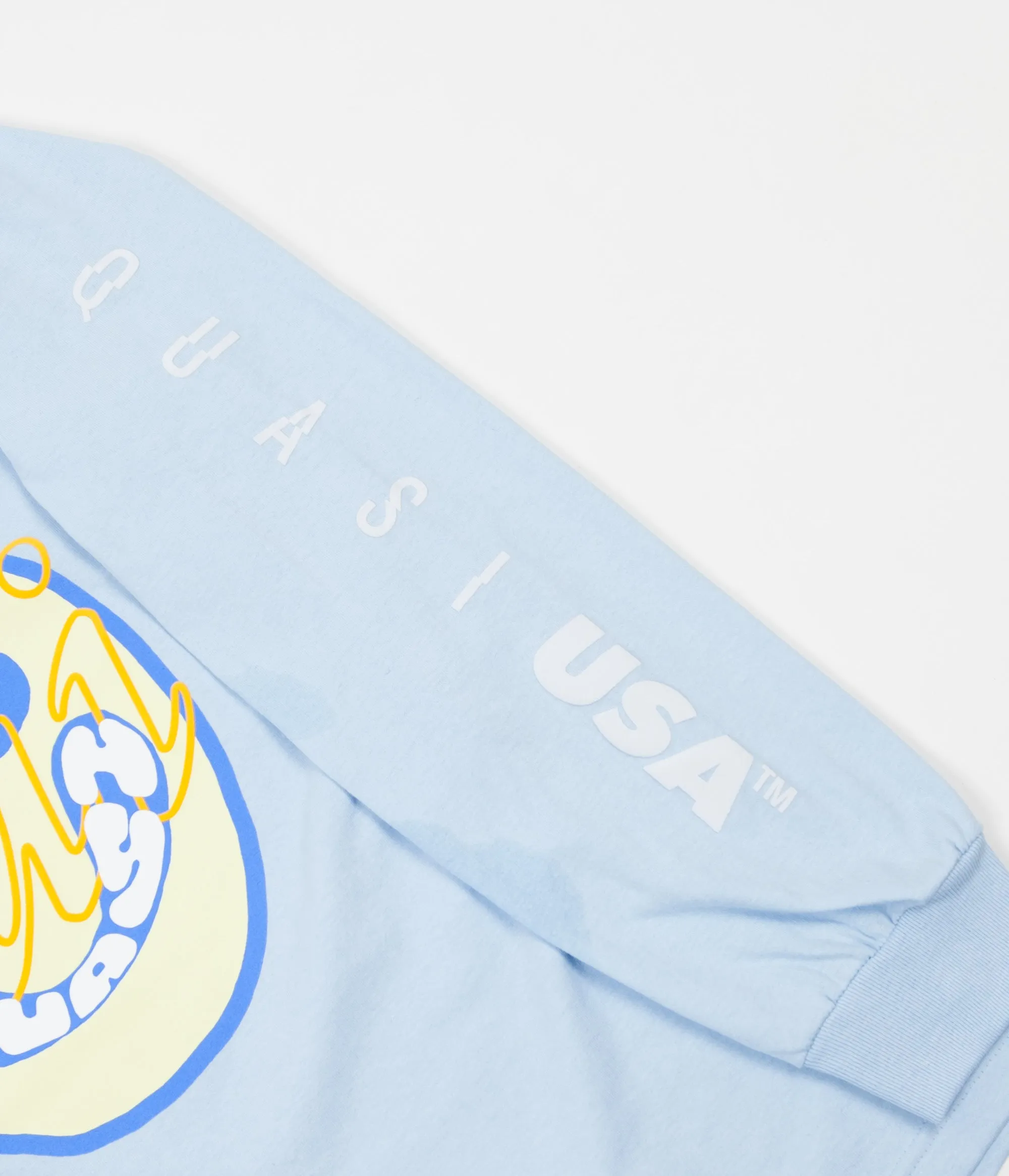 Quasi Yes Long Sleeve T-Shirt - Powder Blue