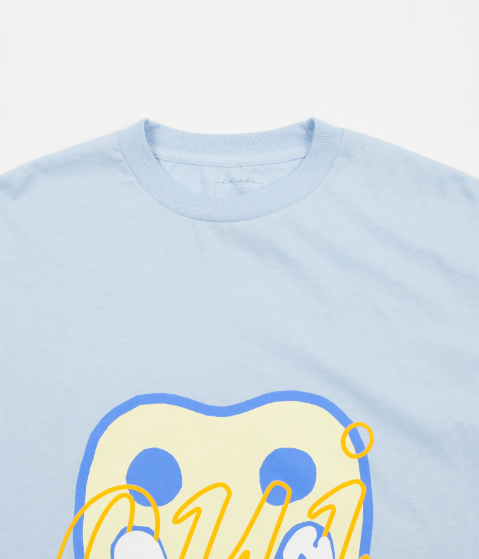 Quasi Yes Long Sleeve T-Shirt - Powder Blue