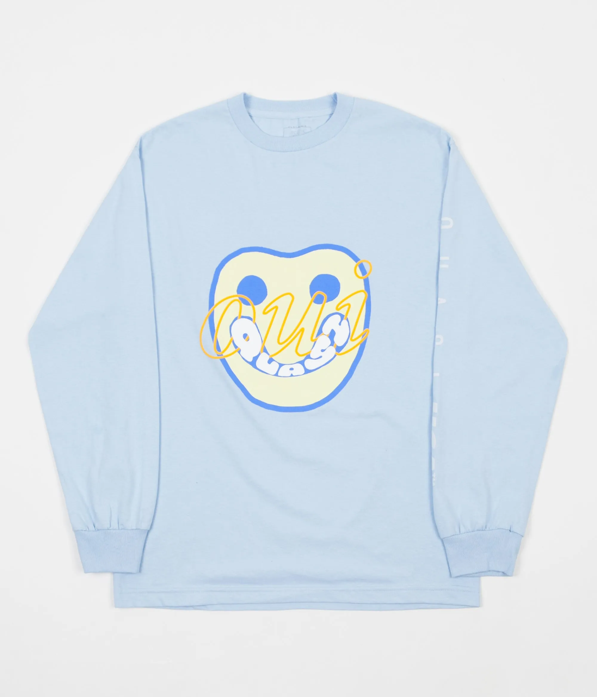 Quasi Yes Long Sleeve T-Shirt - Powder Blue