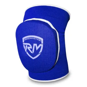 RingMaster Sports Elastic Knee Pads Champion Series Blue