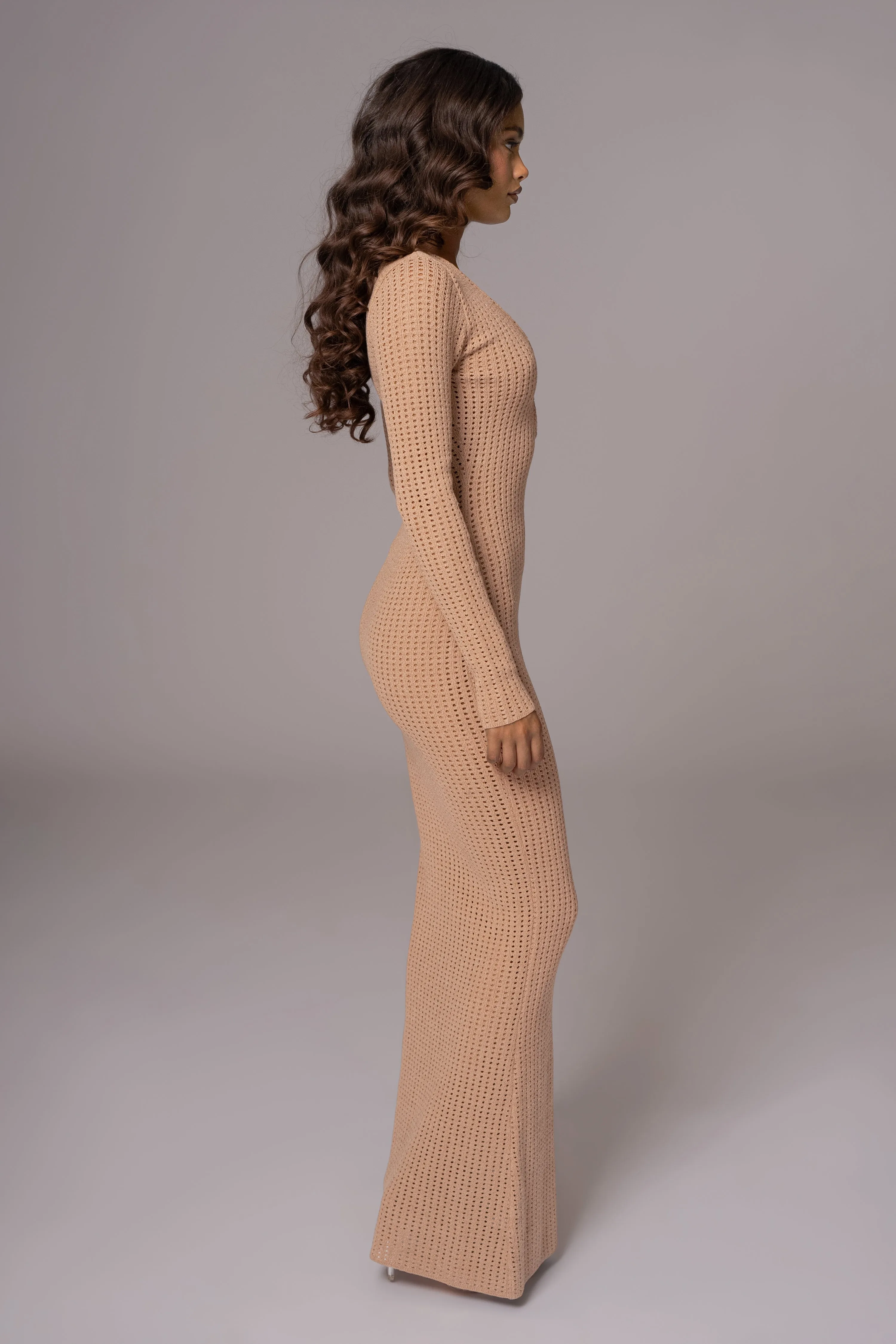 Sand Sol Sweater Knit Dress