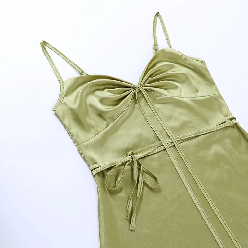 Satin Slip Dress