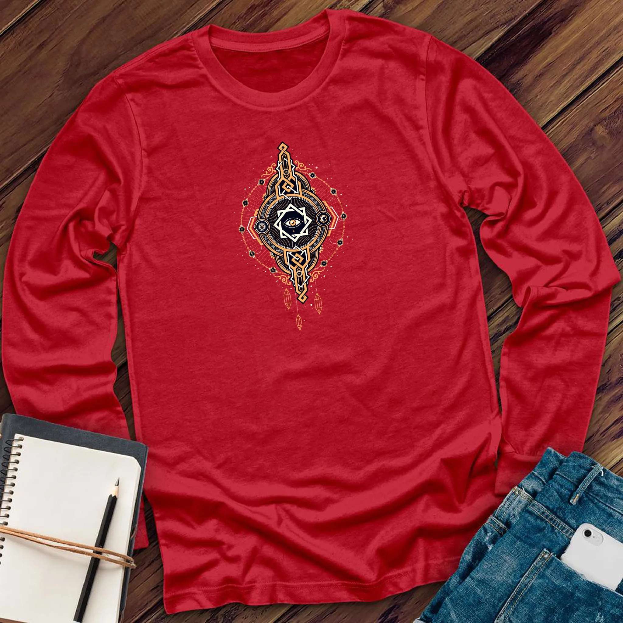 Seeing Eye Compass Long Sleeve