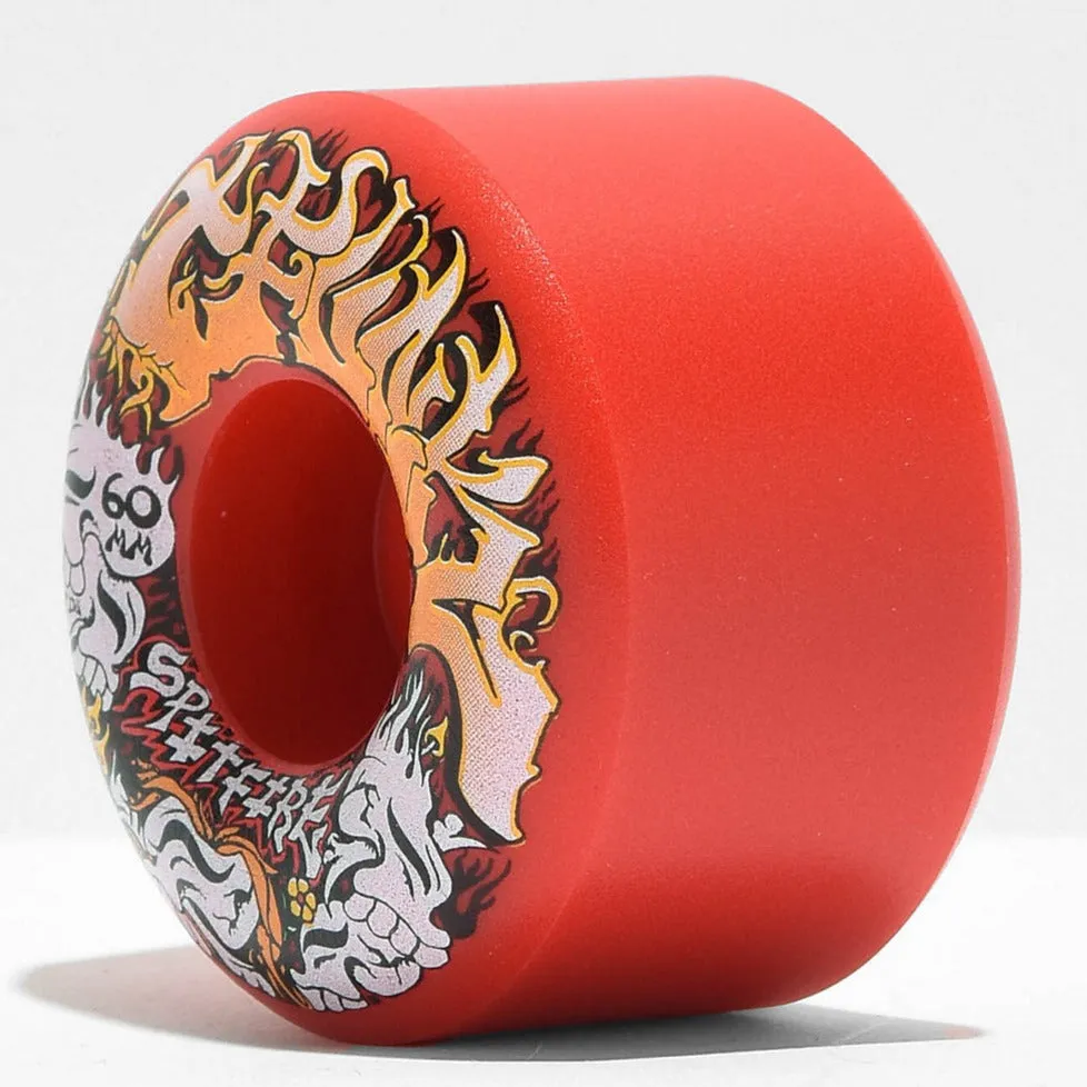 SPITFIRE WHEELS FORMULA FOUR RADIAL FULL T-FUNK SAVIE 97D RED (60MM)