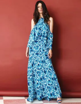 Stella & Amelia Leandra Cold Shoulder Maxi Dress