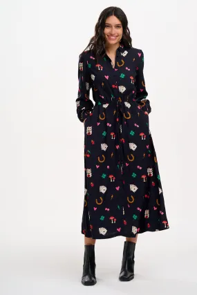 Sugarhill Brighton - Dottie Lucky Charms Maxi Shirt Dress