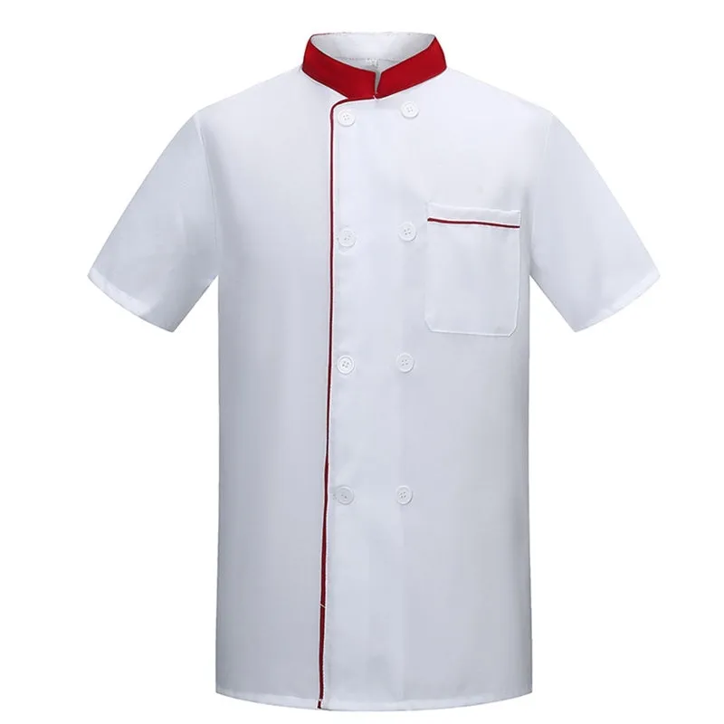 Summer Men's Chinese Chef Clothes Short Sleeve