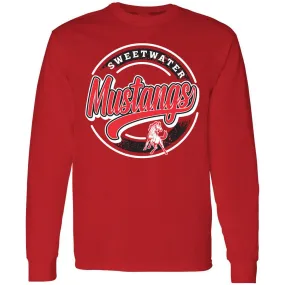 Sweetwater Mustangs - Circle Stripe Long Sleeve T-Shirt