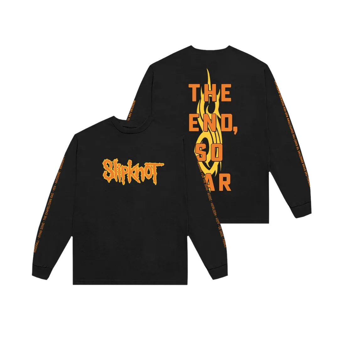 The End, So Far Black Longsleeve