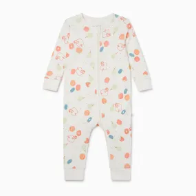 The Very Hungry Caterpillar Print Zip-Up Romper