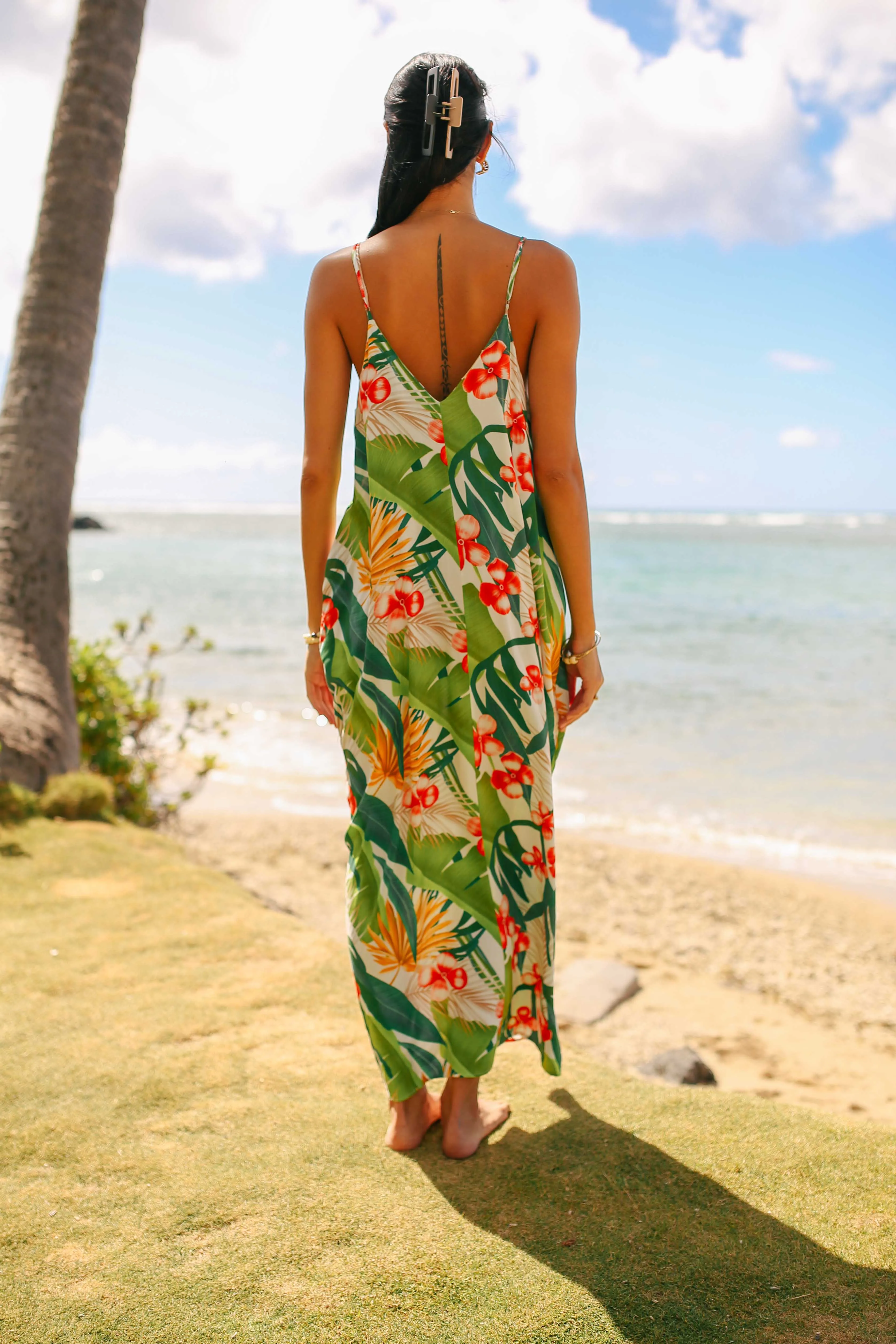 Tropical Garden Pocket Maxi (2 colors)