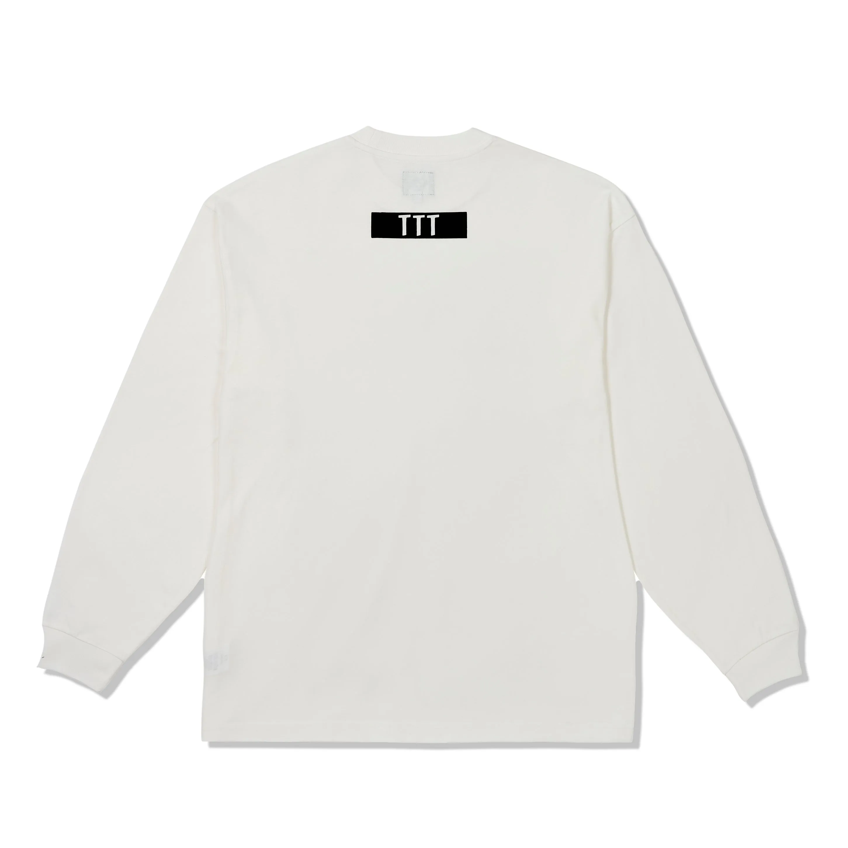 TTT Comics Flat Shades L/S Tee, White