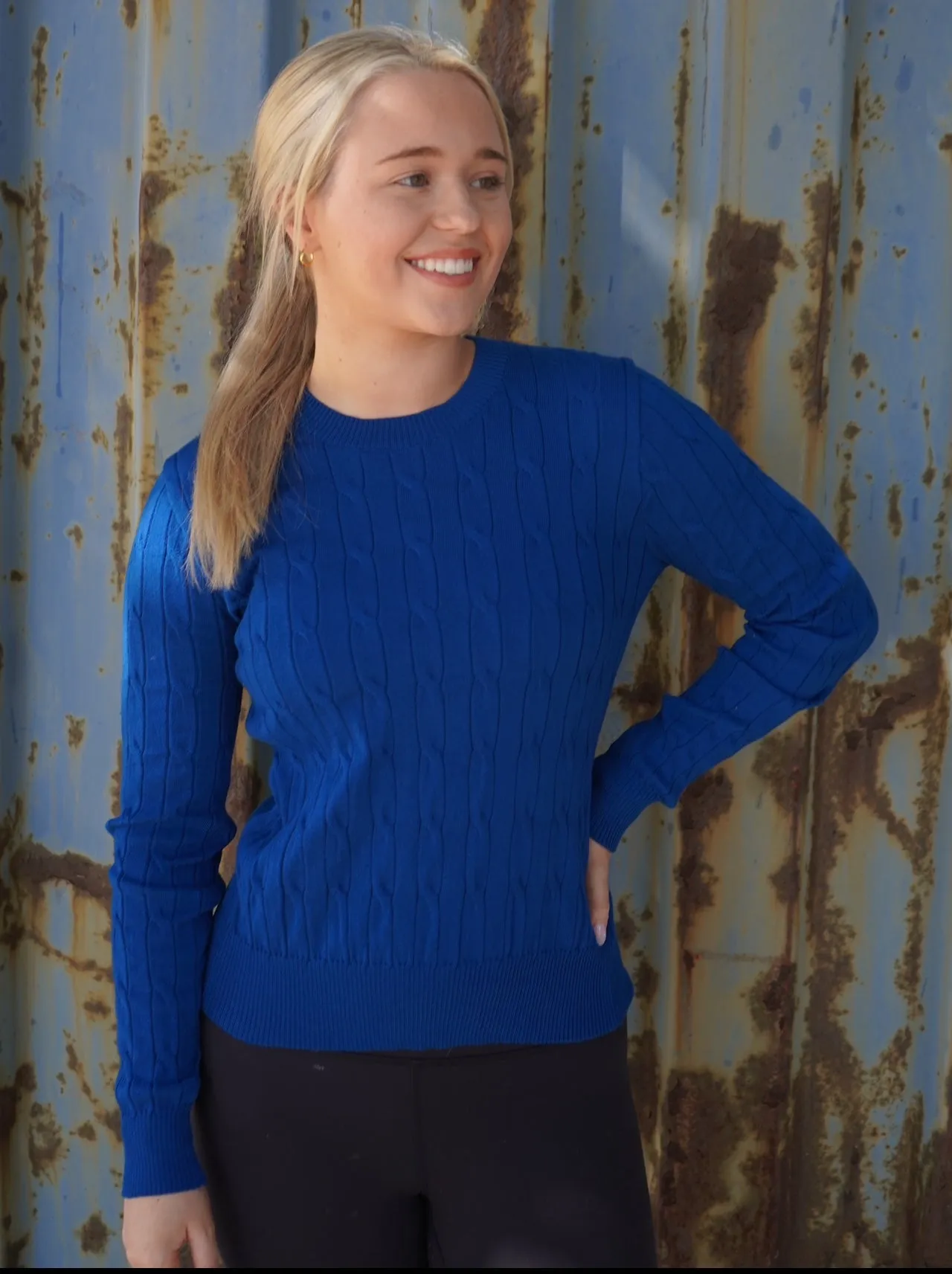 Wardrobe Builder Cable Sweater