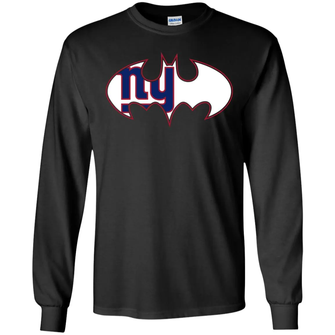 We Are The New York Giants Batman Nfl Mashup Men Long Sleeve Shirt