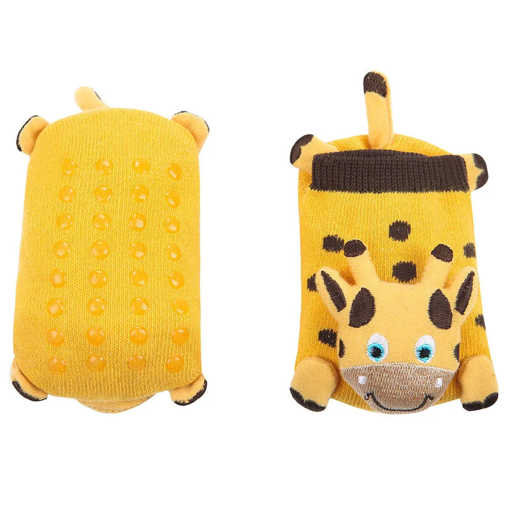 Wild Habitat Baby Non-Slip socks-Giraffe