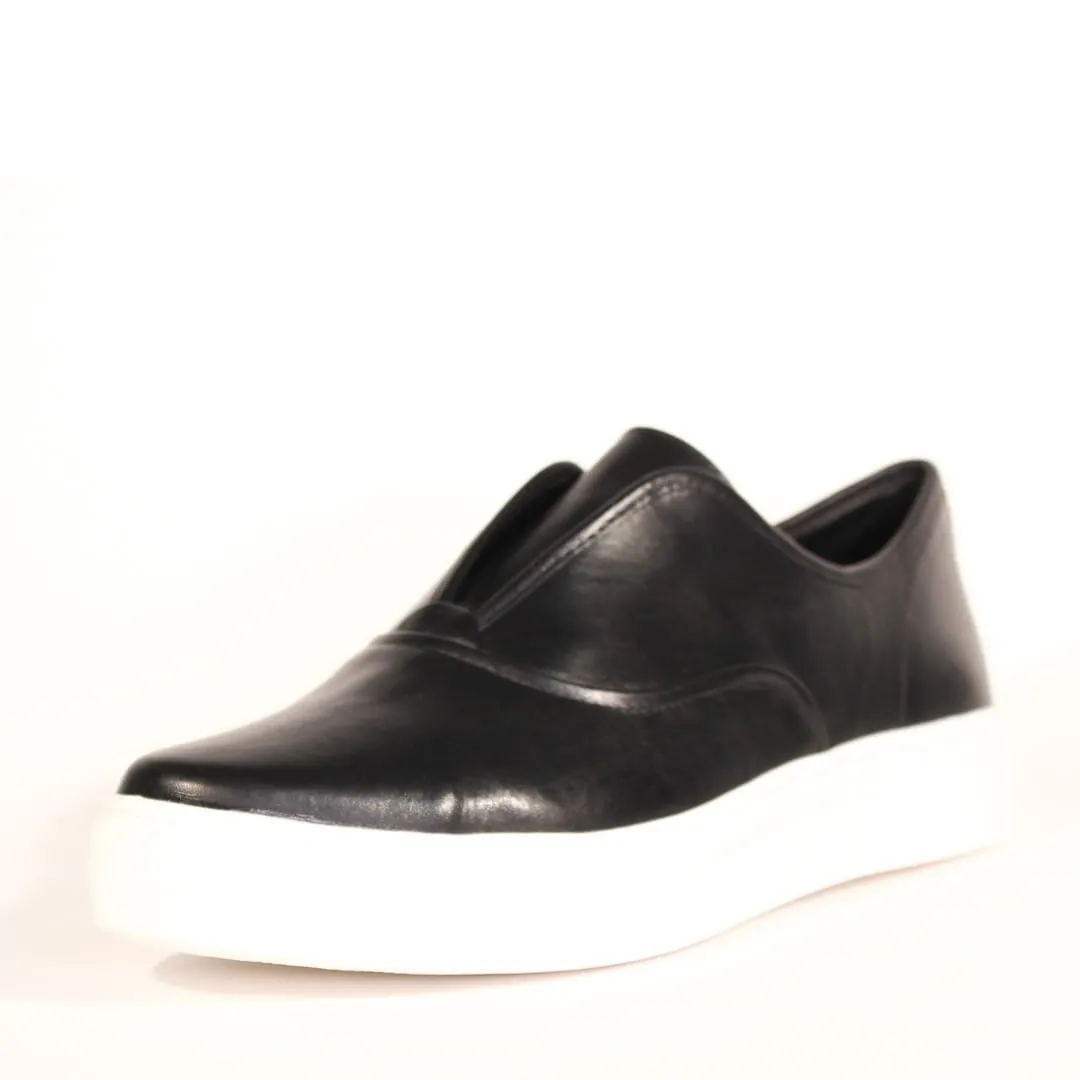 Wonder Slip On Leather Sneakers