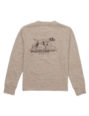 Youth - Pointer Sand Portland Pocket LS Tee